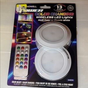Color Changing Wireless LED Lights
